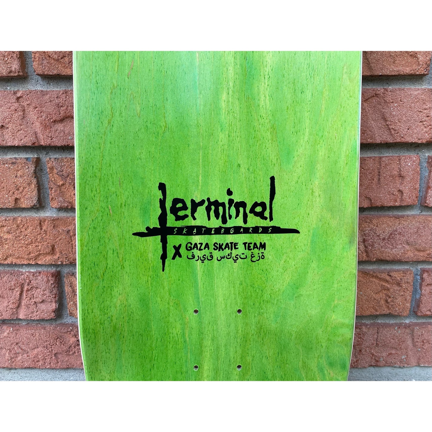 terminal x Gaza Skate Team ‘Seeds of Destruction’ 10”Watermelon Deck