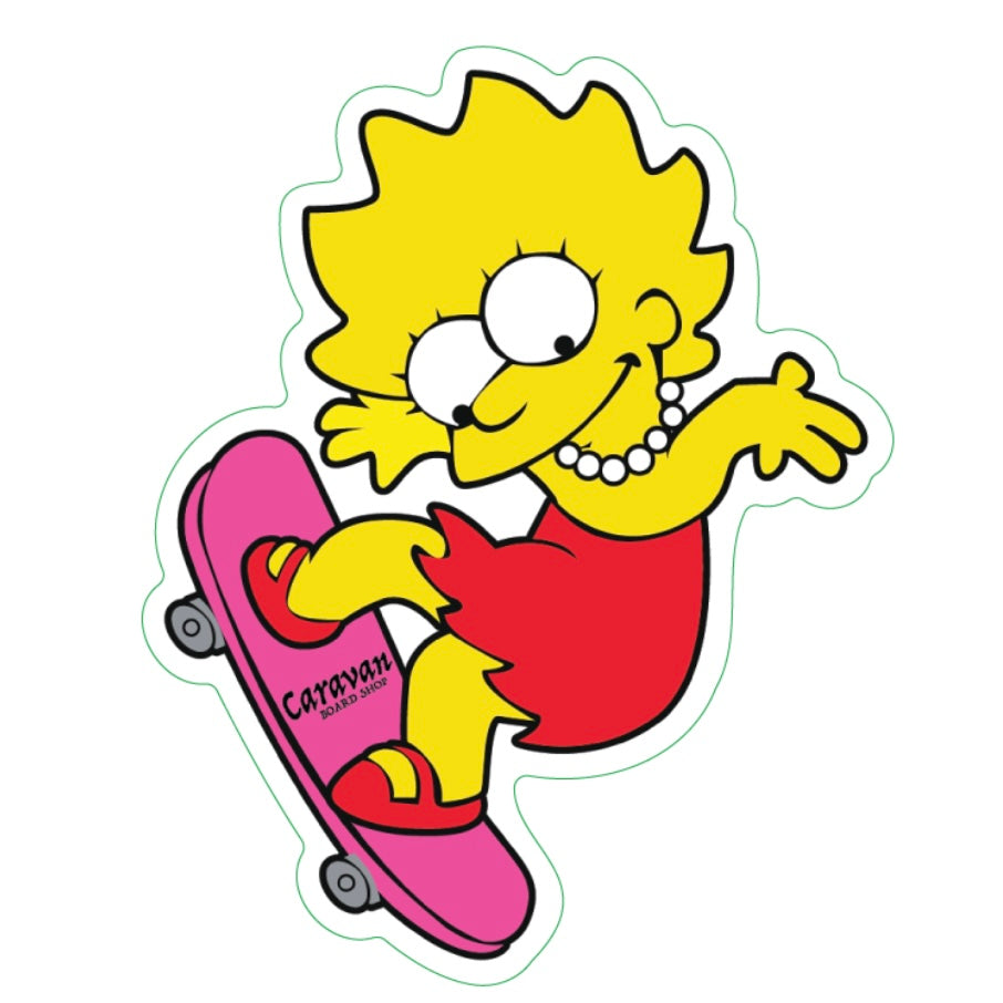 Caravan Limited Edition Go Skateboarding Day 2024 Sticker