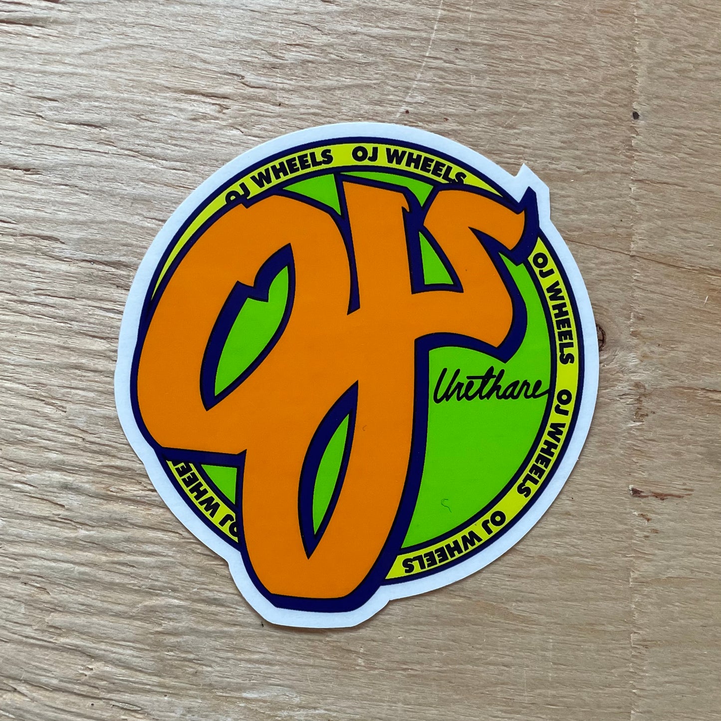 OJ Wheels OG Round Sticker