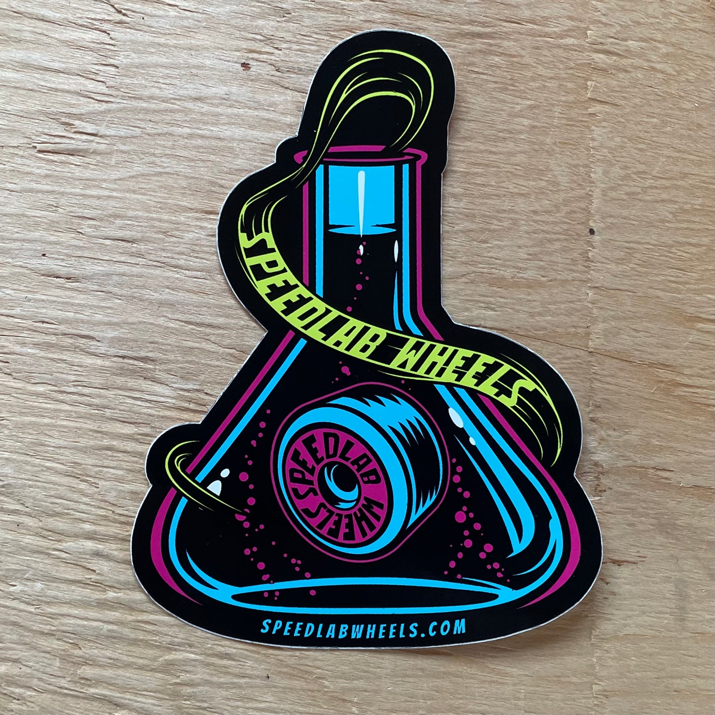 Speedlab Wheels ‘Beaker’ Sticker