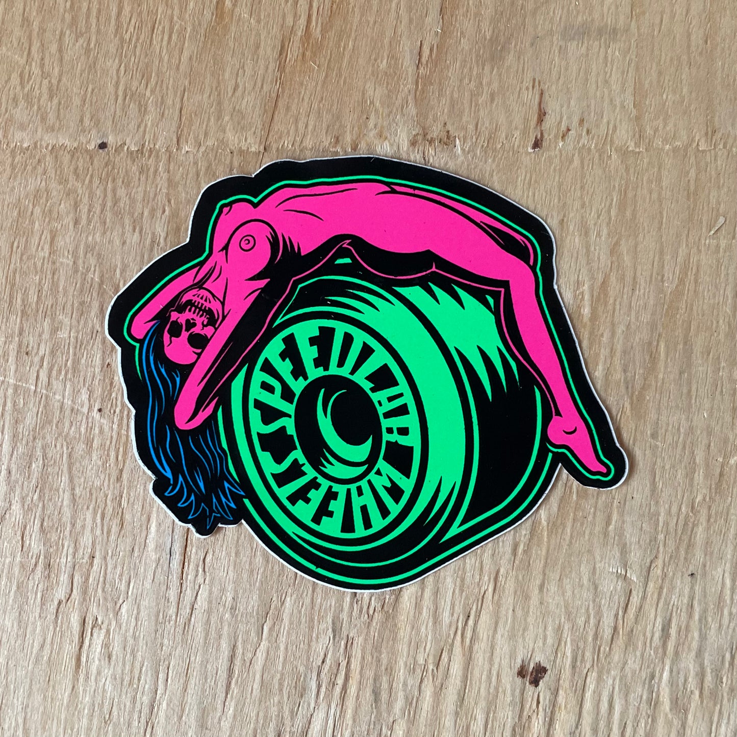 Speedlab Wheels ‘Bombshell’ Sticker