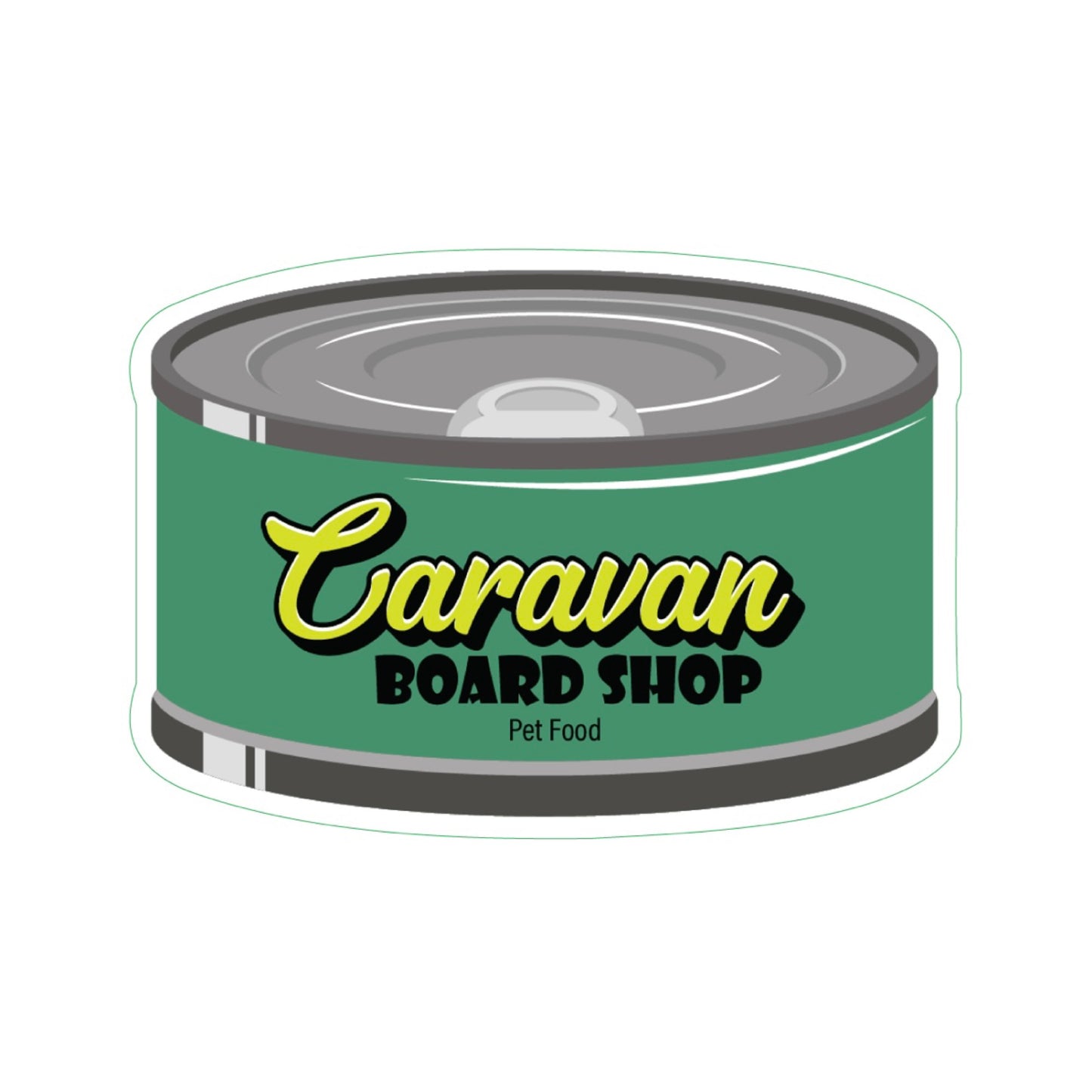 Caravan Limited Edition Monthly Shop Sticker