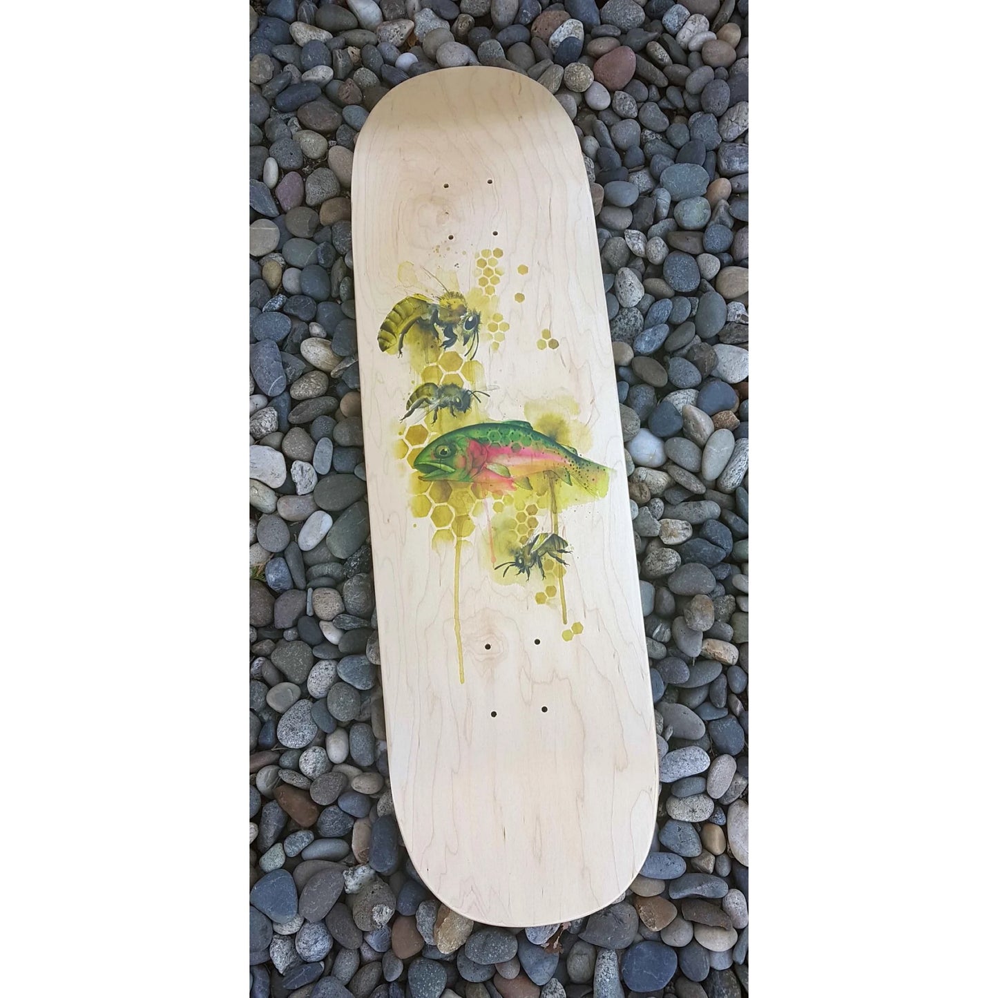 Cutts & Bows x East Van Bees deck