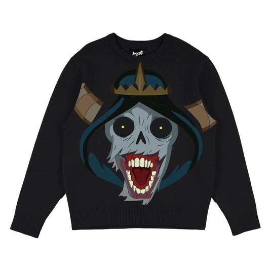 Welcome x Adventure Time ‘The Lich’ Graphic Knit Sweater