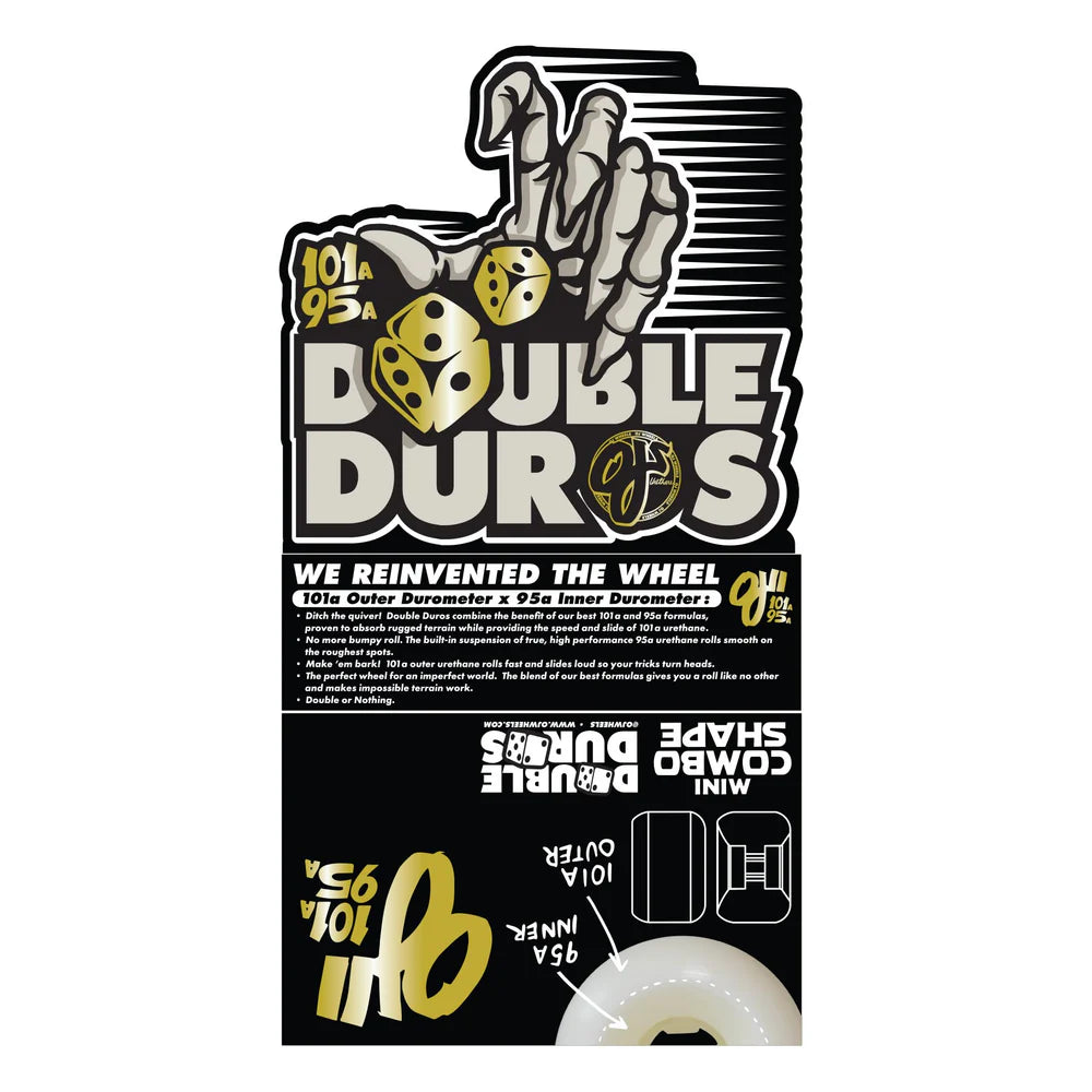 OJ Wheels Double Duros 53mm/101a/95a