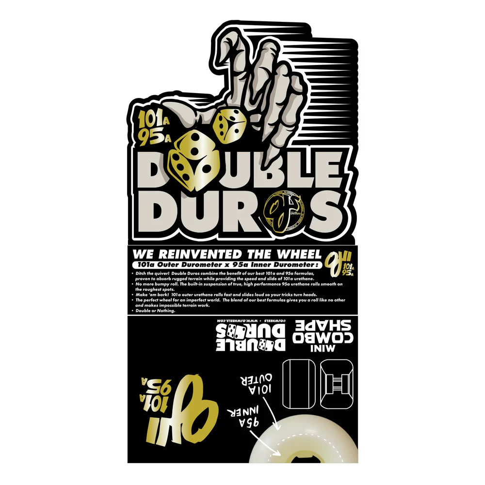 OJ Wheels Double Duros 56mm/101a/95a