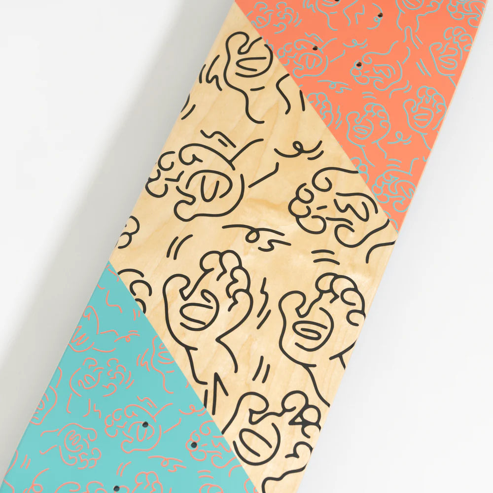 Santa Cruz ‘Contour Hand’ Birch Deck