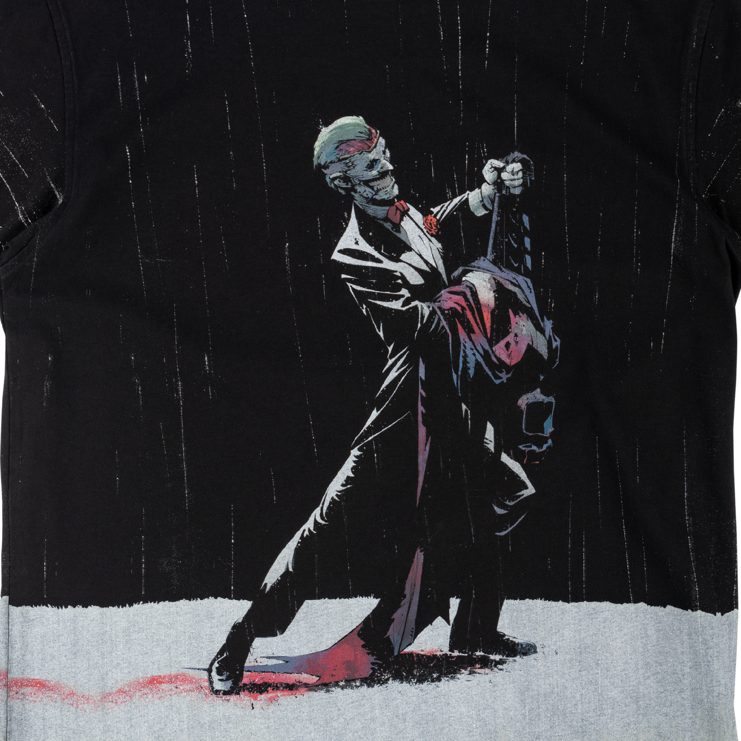 Welcome x Batman ‘Rain Dance’ All Over Print Tee - Black