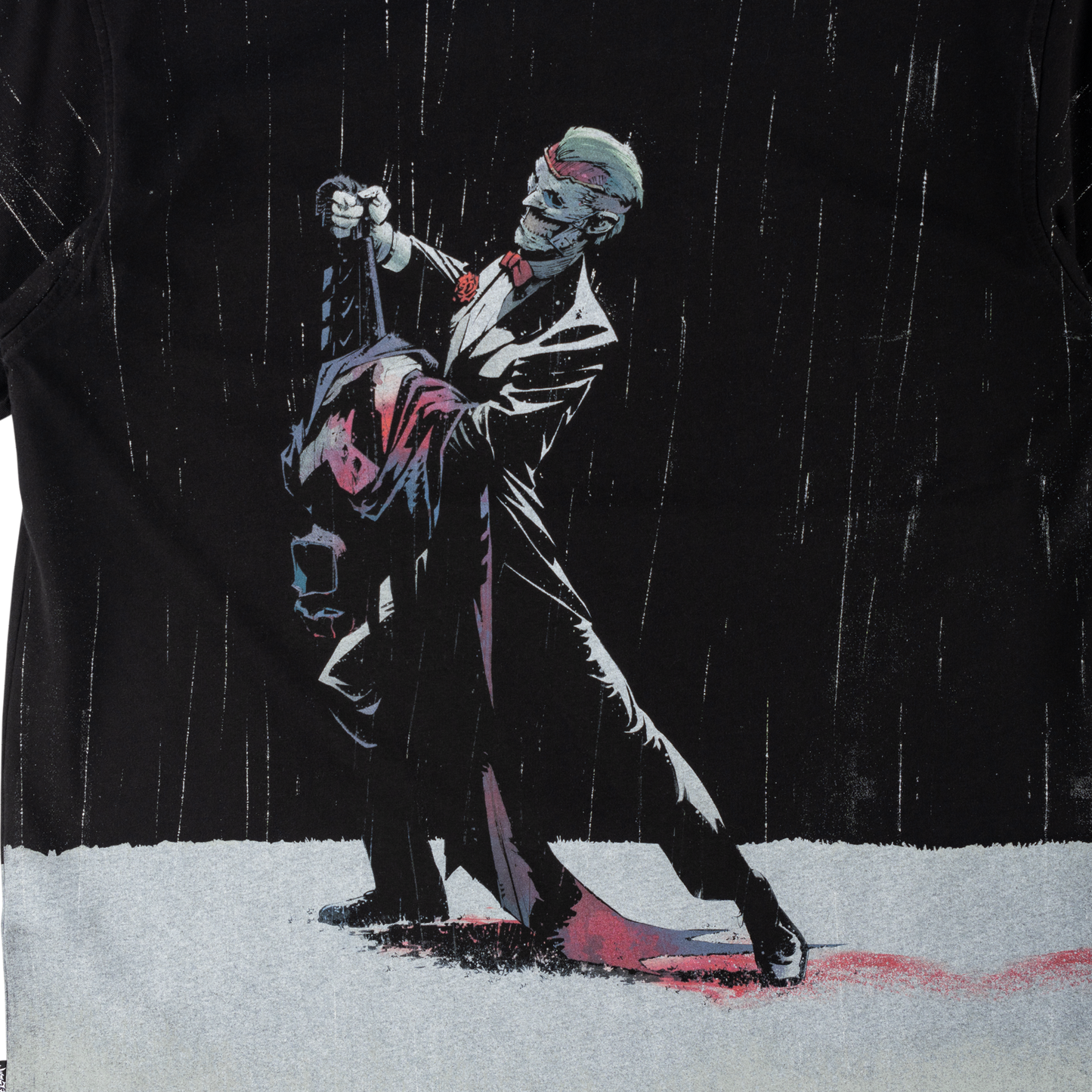Welcome x Batman ‘Rain Dance’ All Over Print Tee - Black