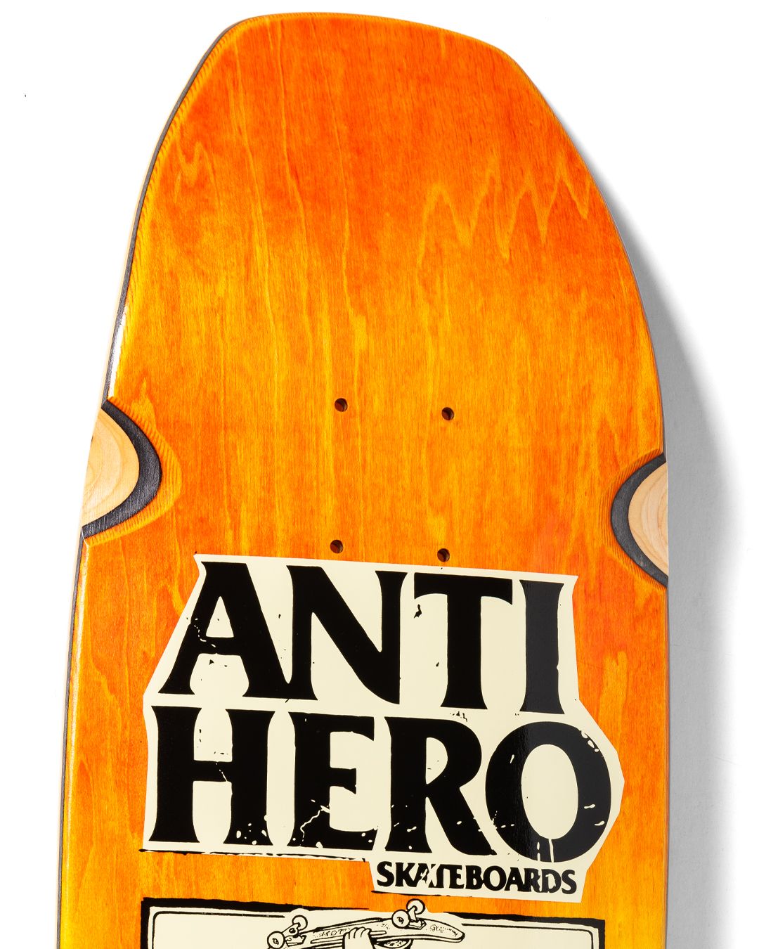 Antihero Grosso ‘Handplant’ SSD25 Deck - Orange/Yellow Fade