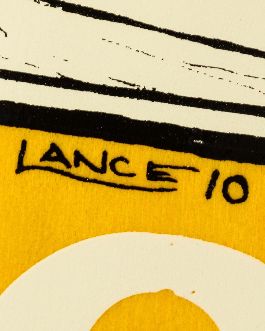 Antihero Grosso ‘Handplant’ SSD25 Deck - Orange/Yellow Fade