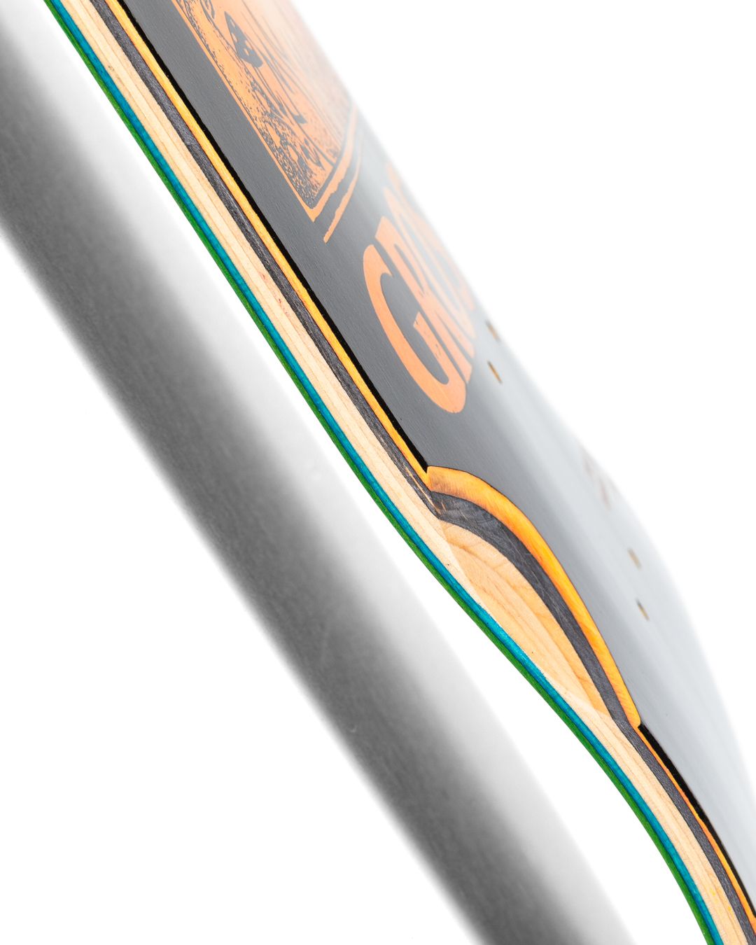 Antihero Grosso ‘Handplant’ SSD25 Deck - Black/Brown