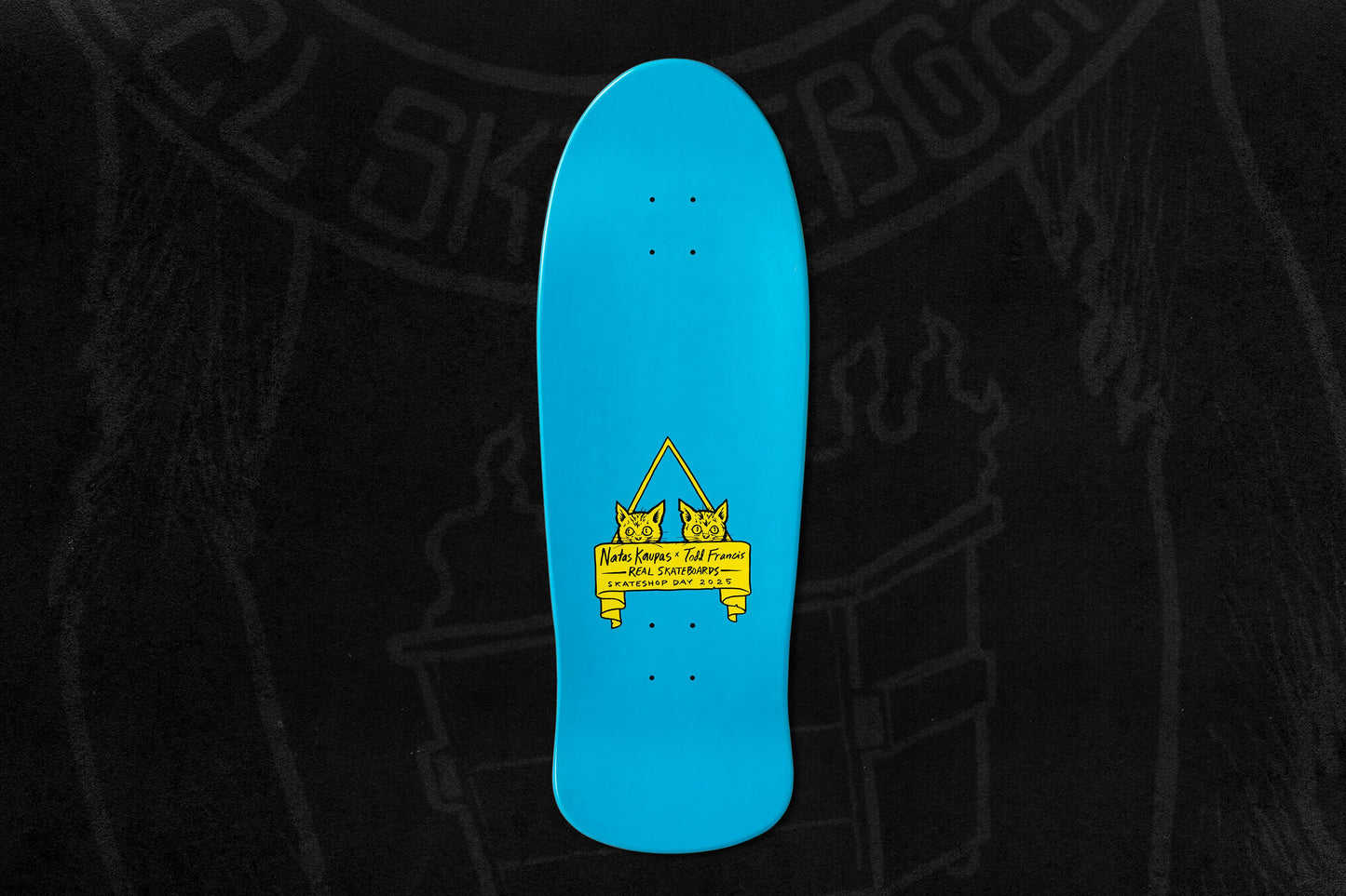 Real Natas Kaupas x Todd Francis SSD25 Guest Deck