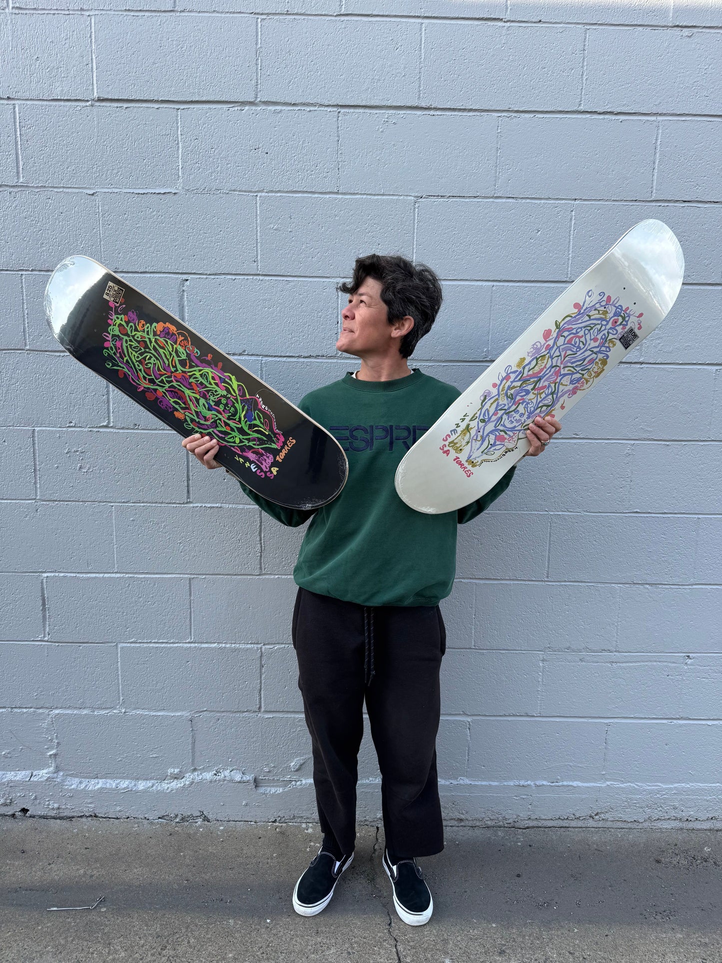 There Vanessa Torres ‘Into The Wild’ SSD25 Deck - Black