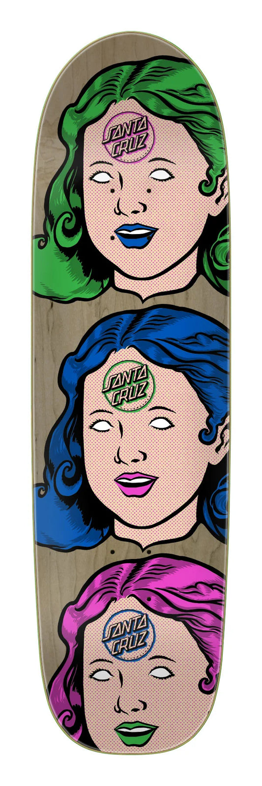 Santa Cruz ‘Possessed Head’ Feelbase deck
