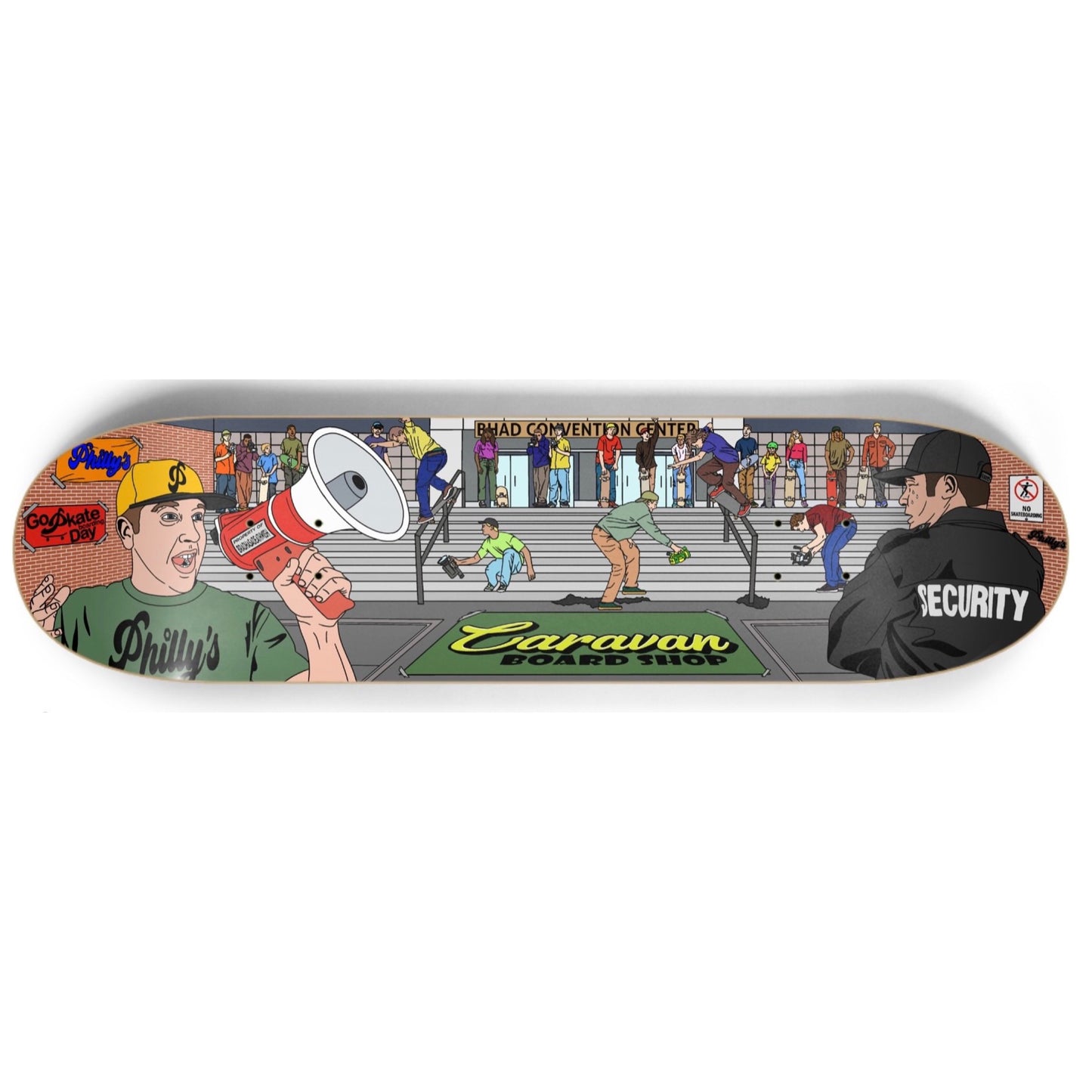 Philly’s x Caravan ‘Go Skate Day’ deck