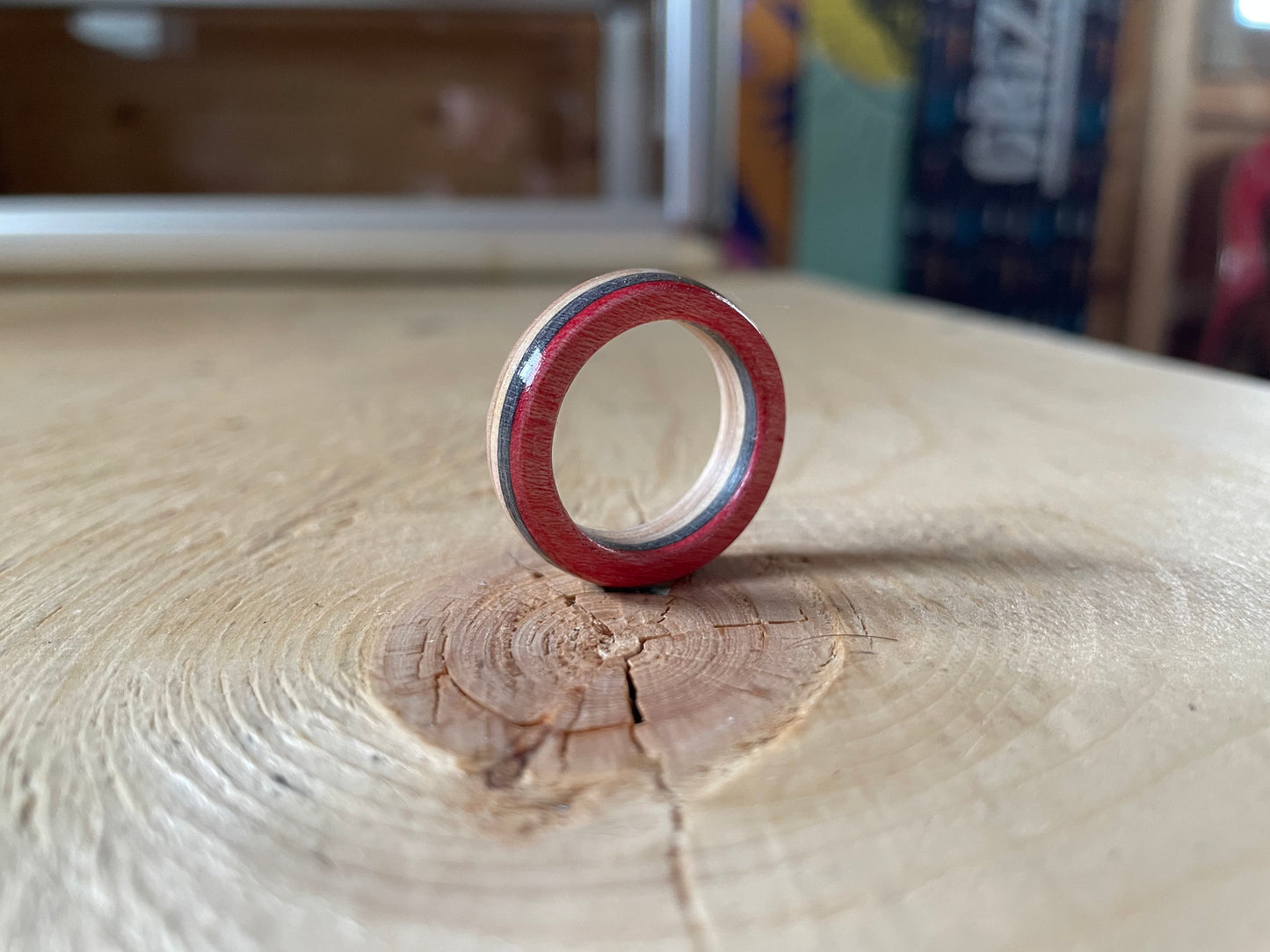 Deckwear Recycled Skateboard Ring (Size 10)