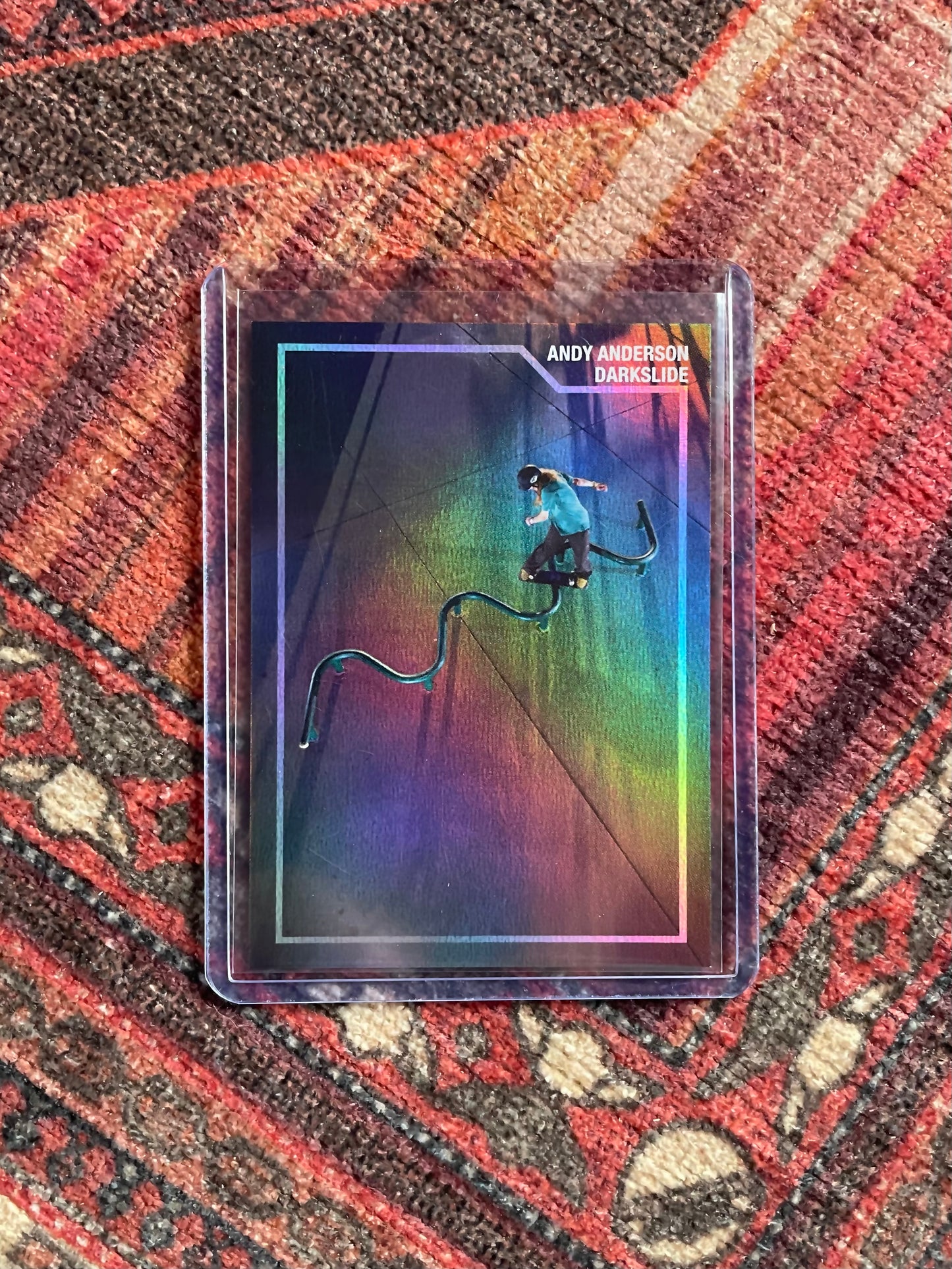 ABD Collectibles Andy Anderson “Crazy Wisdom” Darkslide - Rainbow Holo 6 of 7 (limited to 306)