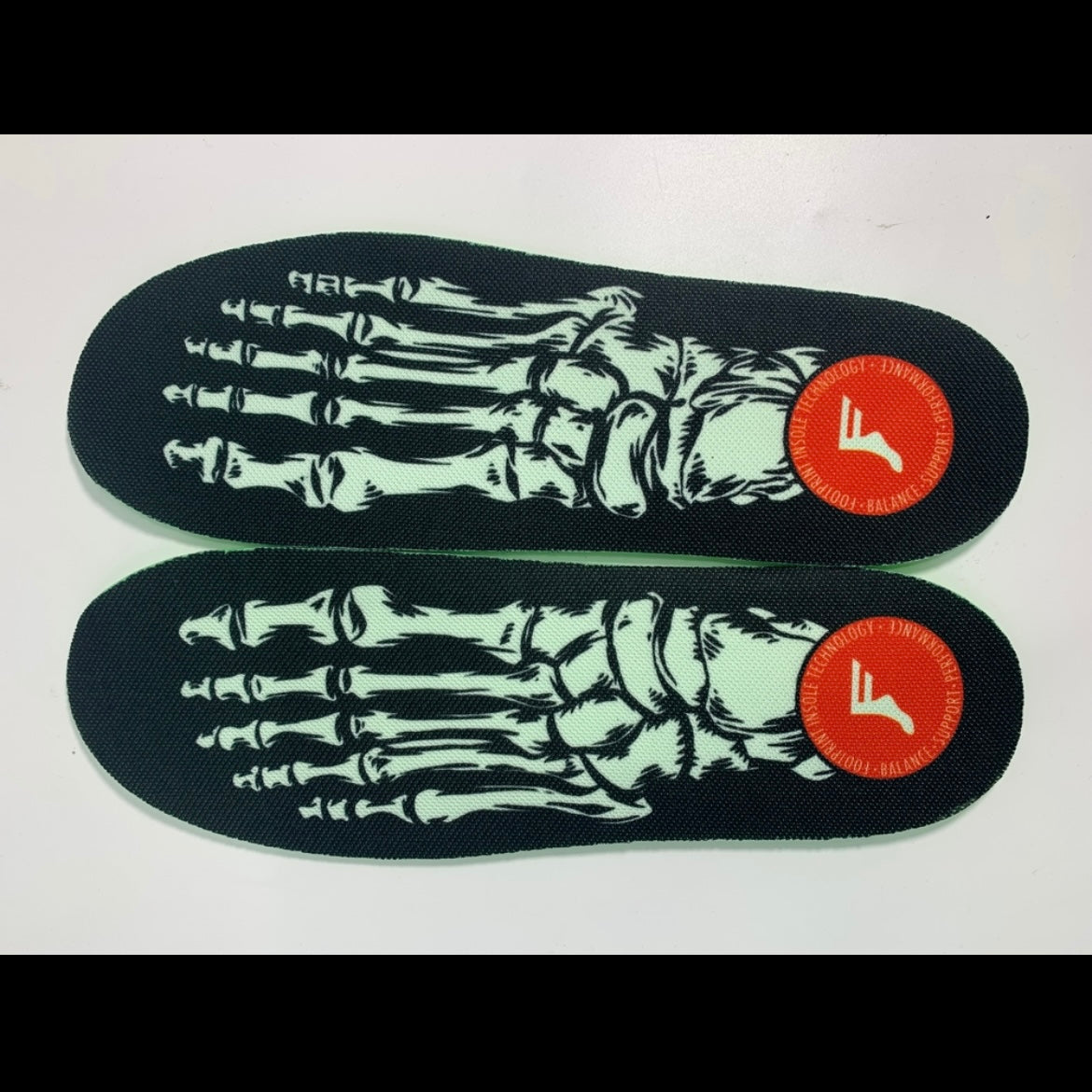 FP Insoles Kingfoam Elite Mid Profile - Skeleton Black