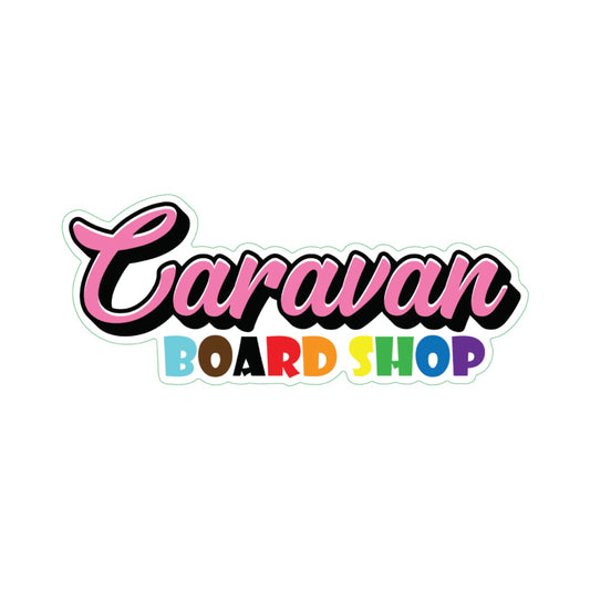 Caravan Limited Edition Monthly Shop Sticker