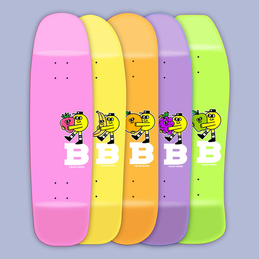 Blast Skates ‘Fruity Bunch’ Scratch-and-Sniff scented decks