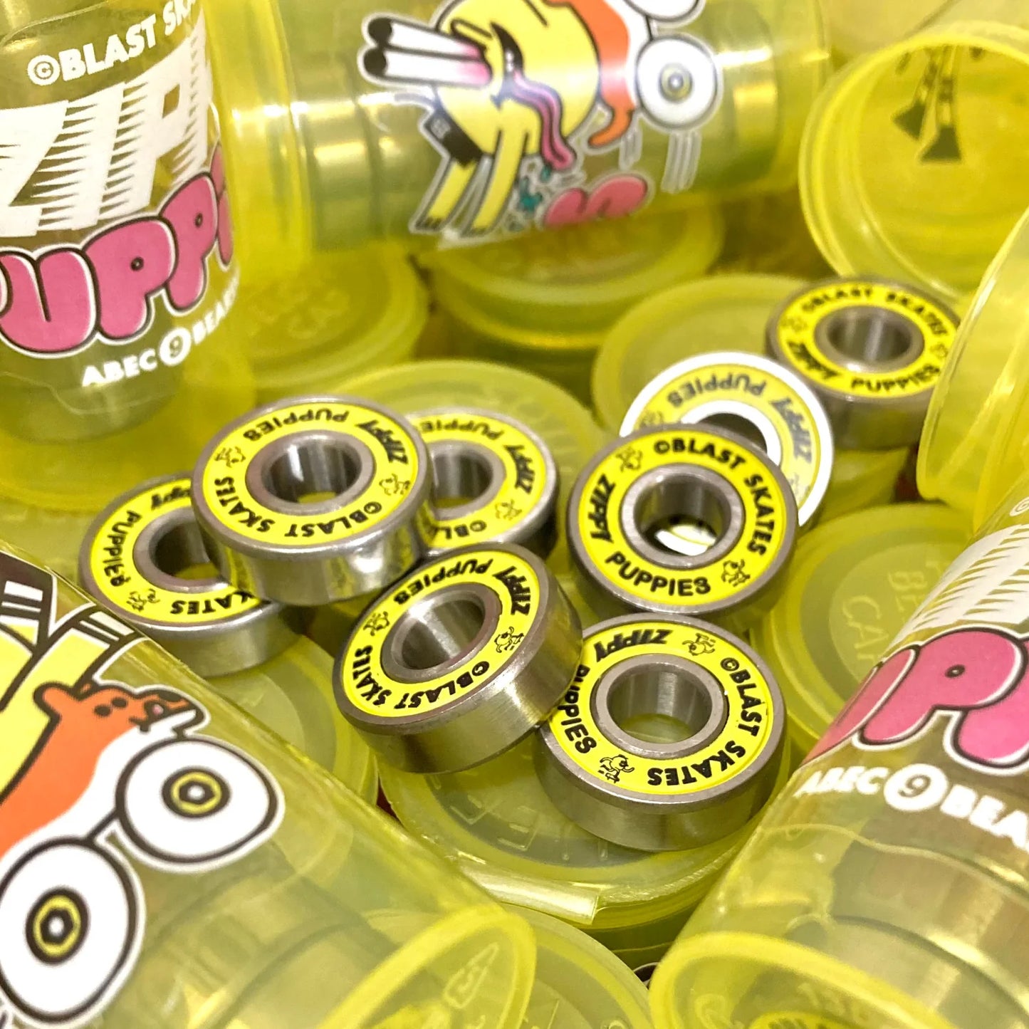 Blast Skates ‘Zippy Puppies’ bearings