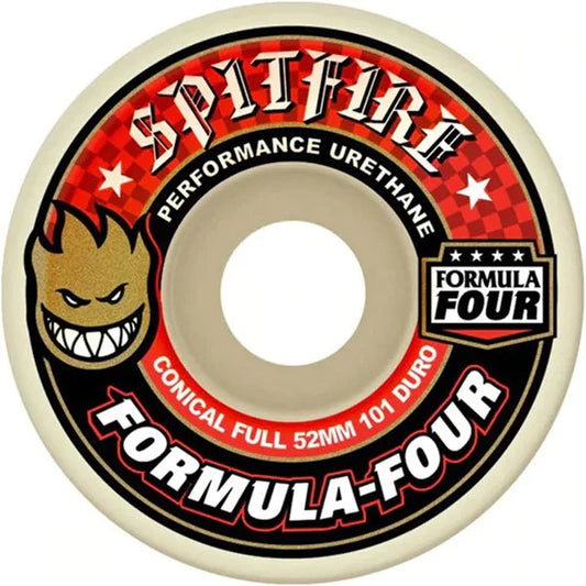 Spitfire Wheels Formula Four Conical Full 52mm/101a