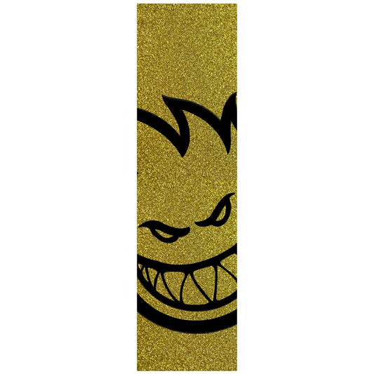 Spitfire Wheels 9” Bighead Gold Glitter Griptape