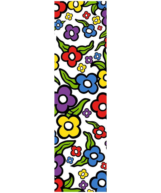 Krooked Flowers/Clear 9” Griptape