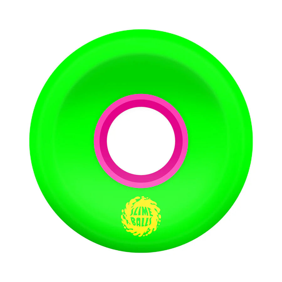 Slime Balls Mini OG Slime Green/Pink 54.5mm/78a