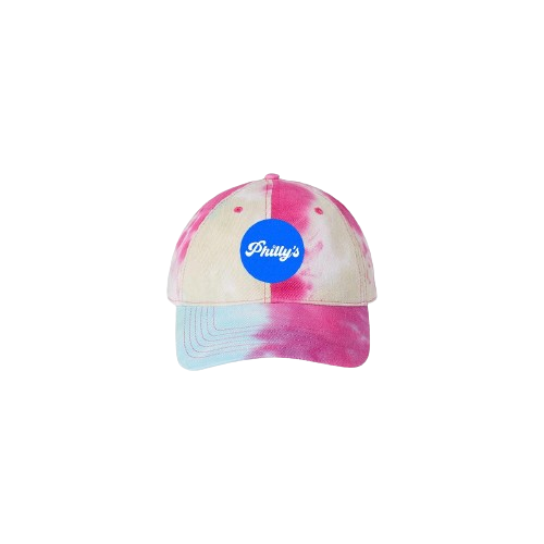 Philly’s Like 99’ Tie-Dyed Dad Hat - Raspberry Mist