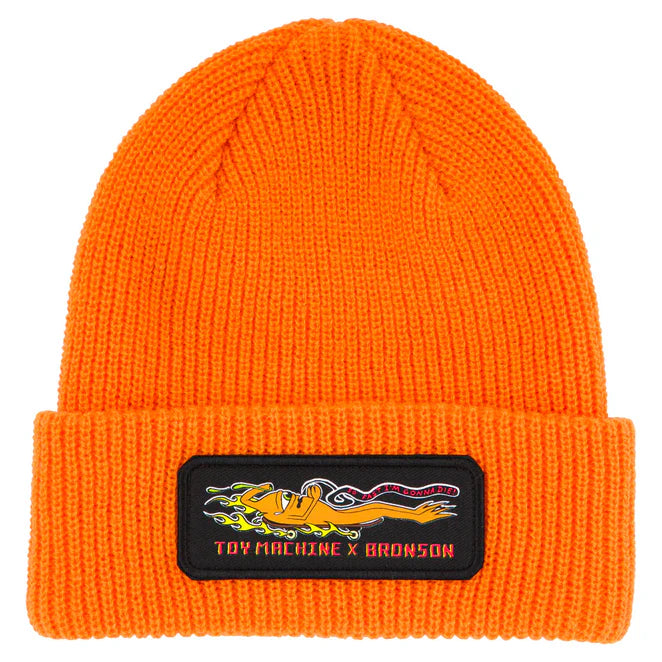 Bronson x Toy Machine Long Shoreman Beanie - Orange