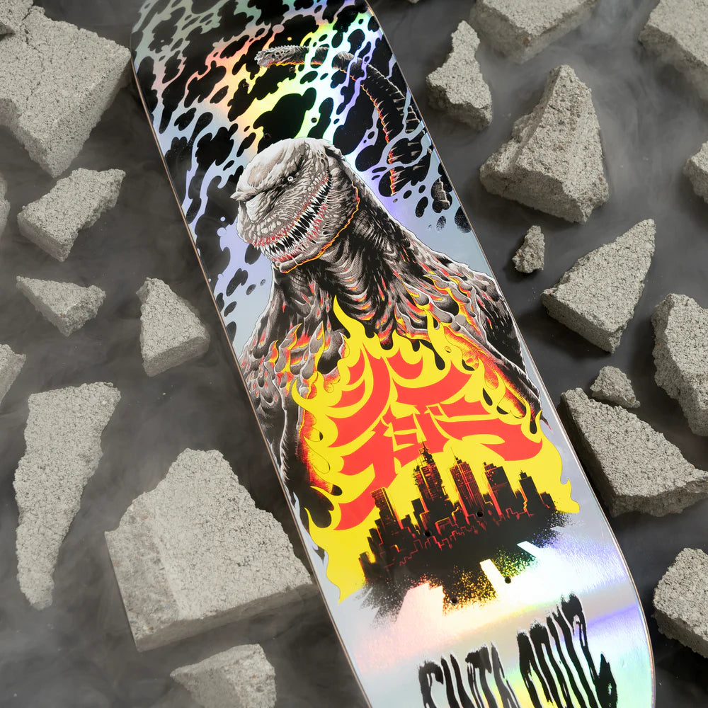 Santa Cruz x Godzilla Shin Knox ‘Firepit’ Deck