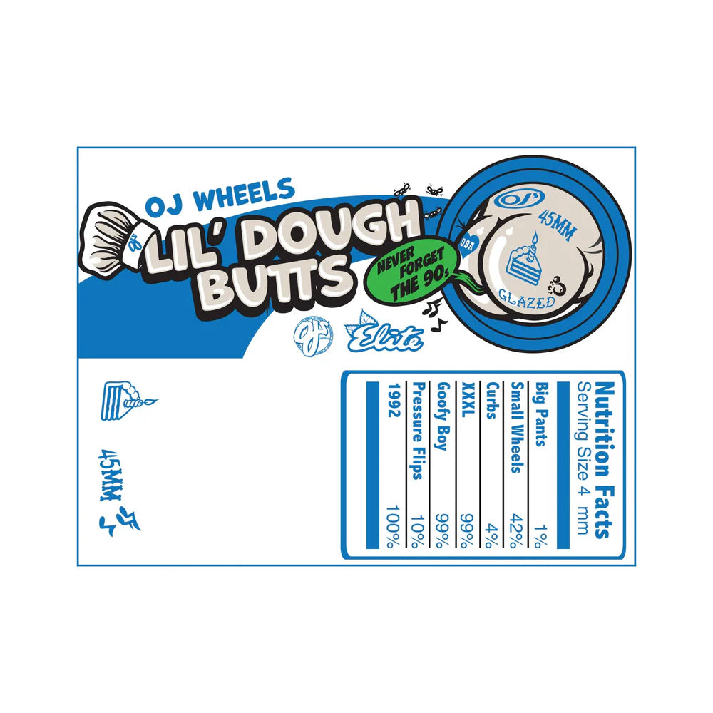 OJ Wheels ‘Lil’ Dough Butts’ Mini Chubbies 45mm/99a