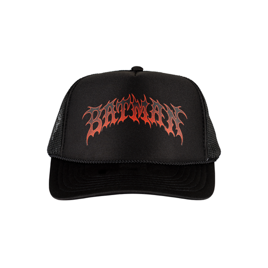 Welcome x Batman Foam Front Trucker Hat - Black