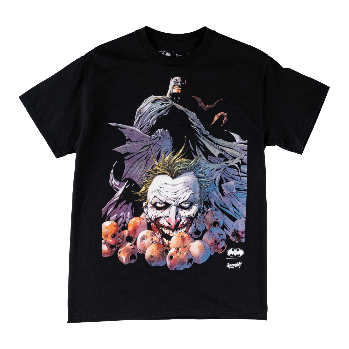 Welcome x Batman ‘Heads Up’ Tee - Black