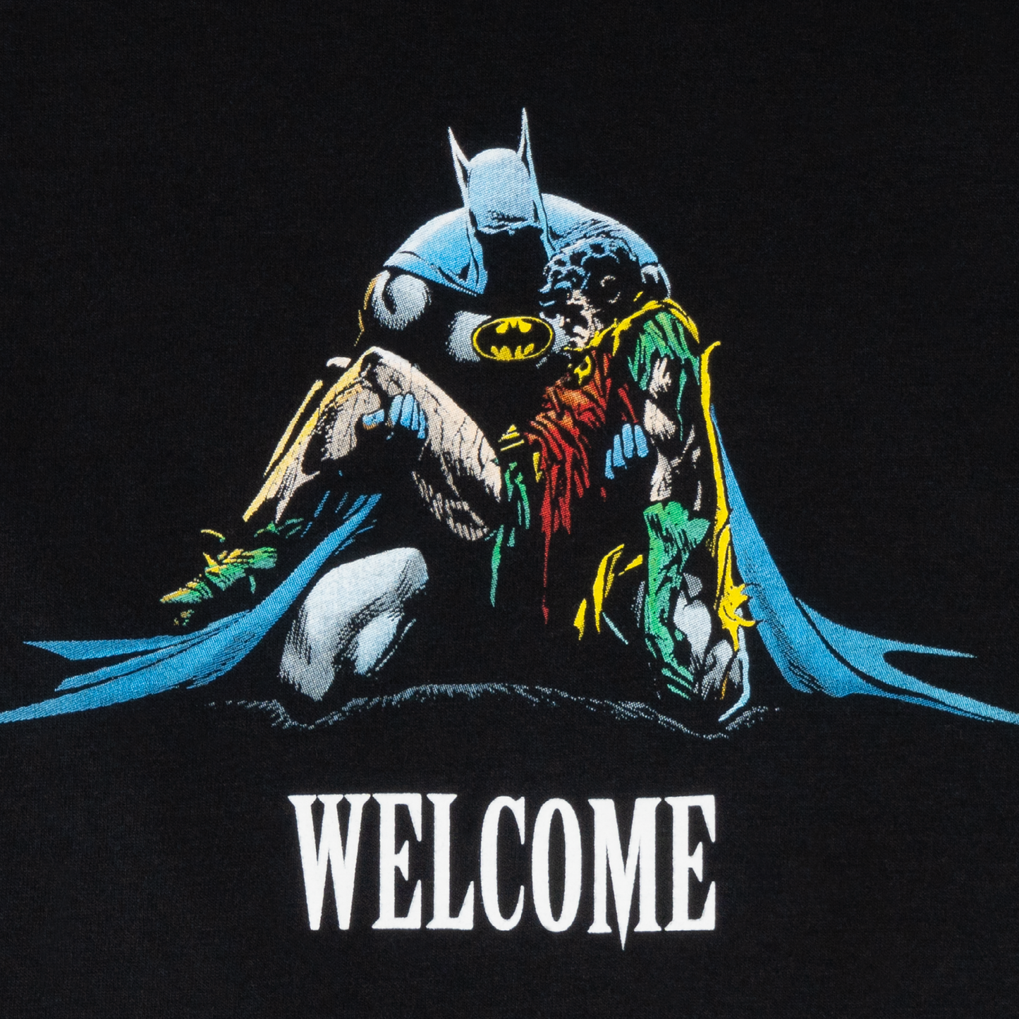 Welcome x Batman ‘Death In The Family’ Tee - Black