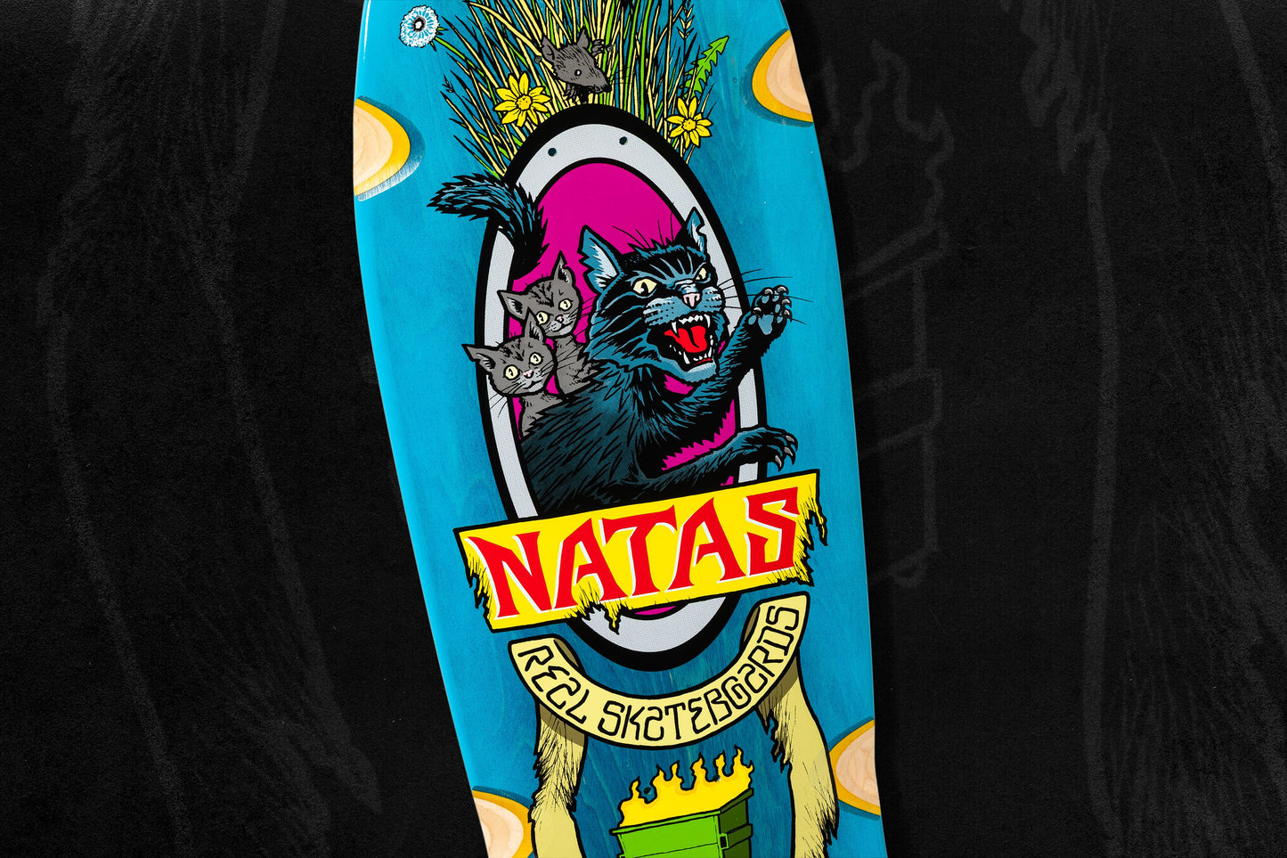 Real Natas Kaupas x Todd Francis SSD25 Guest Deck