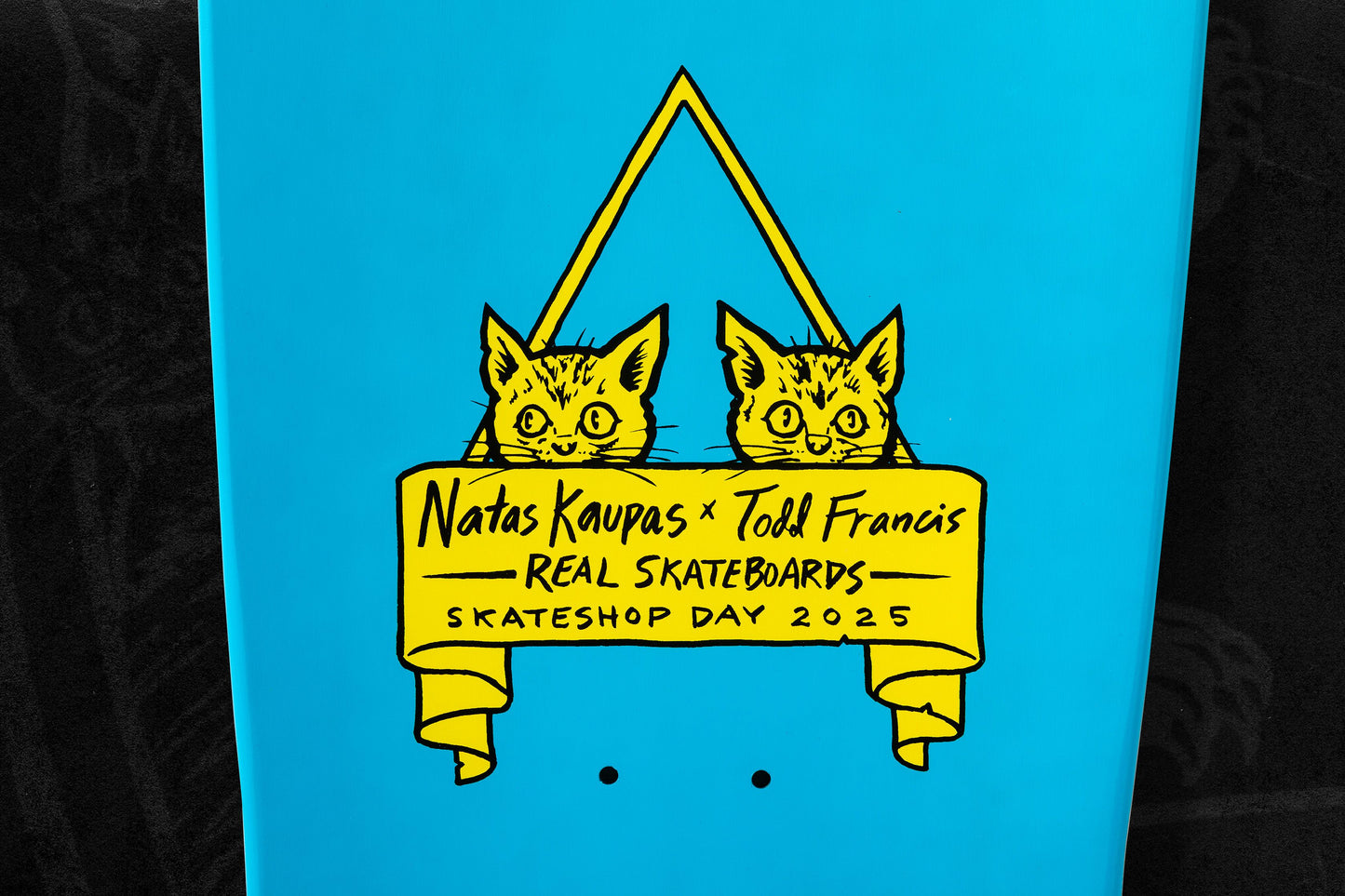 Real Natas Kaupas x Todd Francis SSD25 Guest Deck