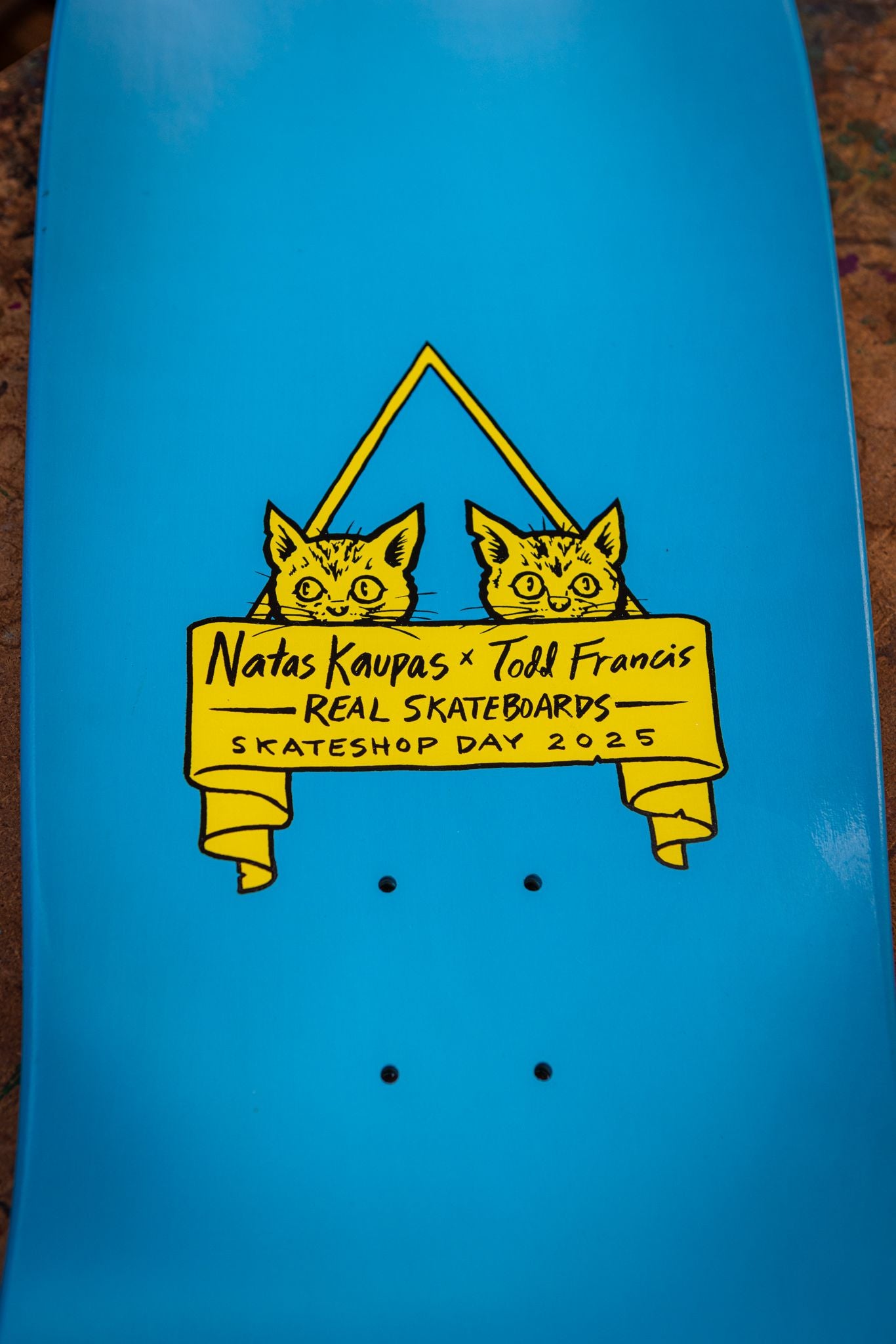 Real Natas Kaupas x Todd Francis SSD25 Guest Deck