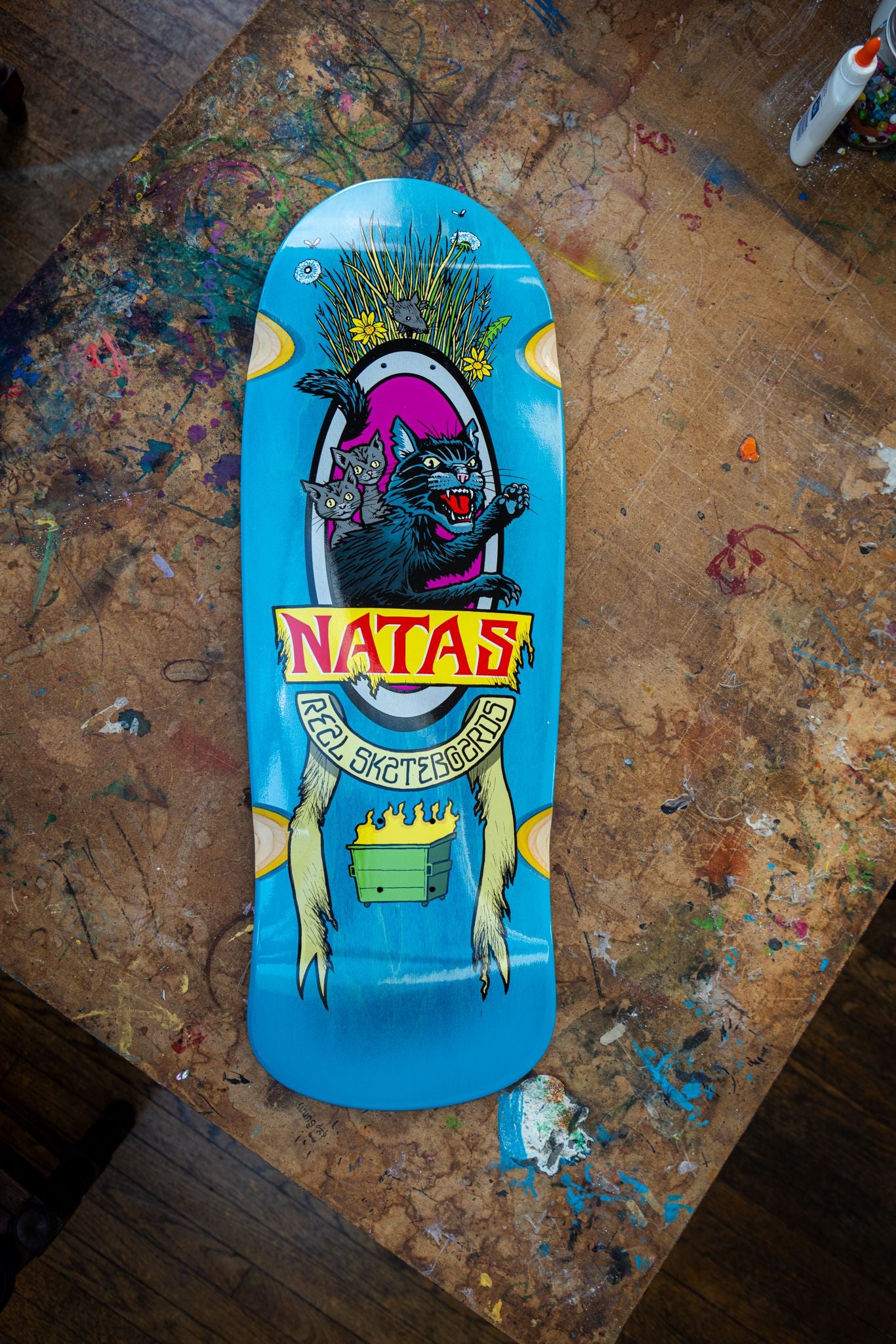 Real Natas Kaupas x Todd Francis SSD25 Guest Deck