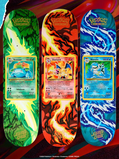 Santa Cruz x Pokémon Blind Bag Skateboard [COLLINGWOOD RESIDENTS ONLY]
