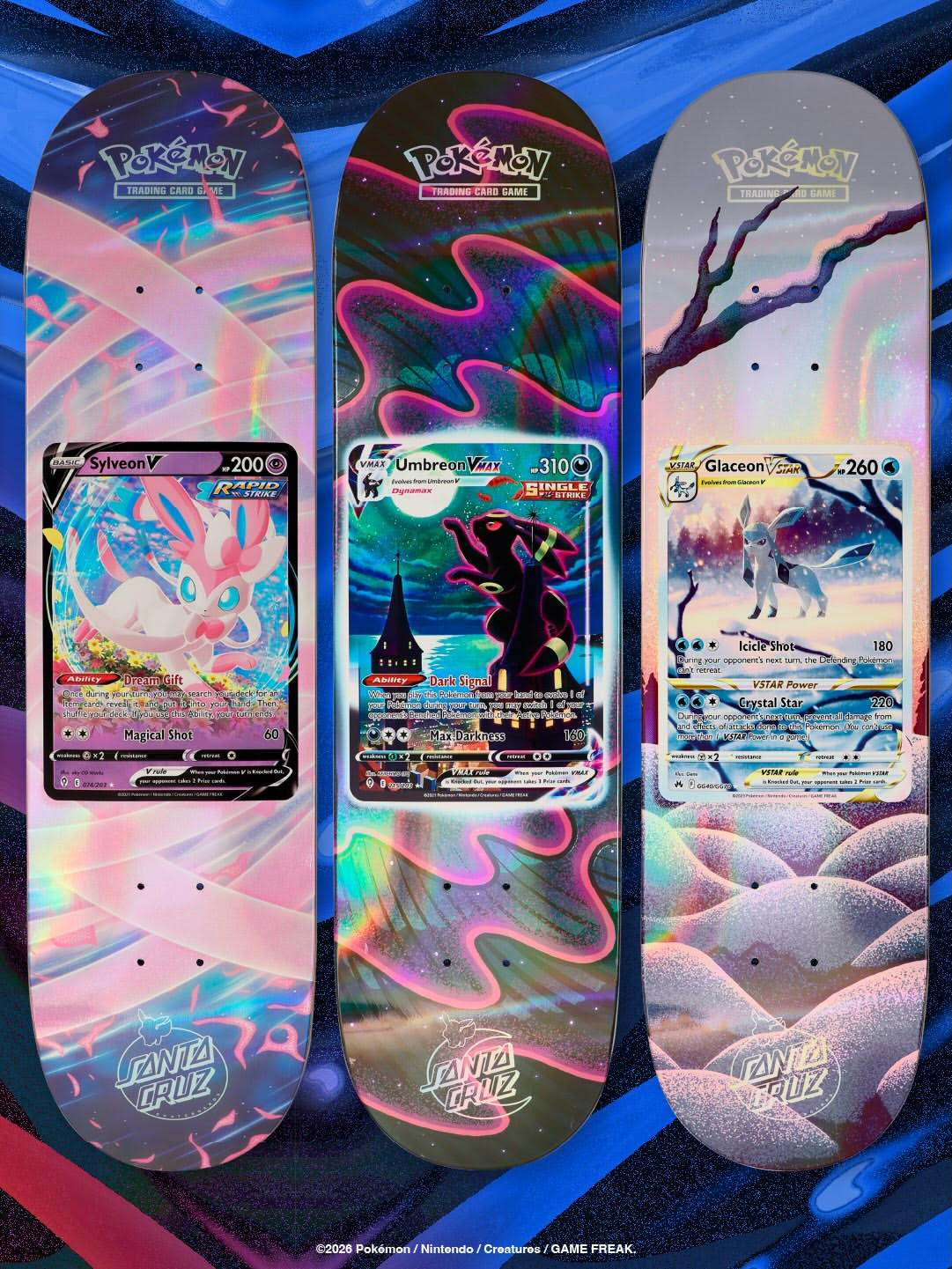 Santa Cruz x Pokémon Blind Bag Skateboard [COLLINGWOOD RESIDENTS ONLY]